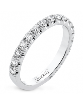 Anniversary Ring in 18k Gold with Diamonds