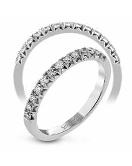 Anniversary Ring in 18k Gold with Diamonds