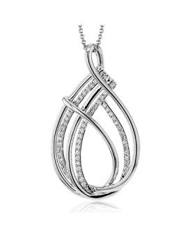 Pendant in 18k Gold with Diamonds