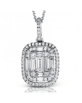 Pendant in 18k Gold with Diamonds