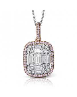 Pendant in 18k Gold with Diamonds