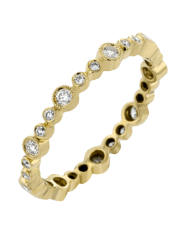 Right Hand Ring in 18k Gold with Diamonds