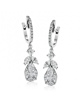 Earring in 18k Gold with Diamonds