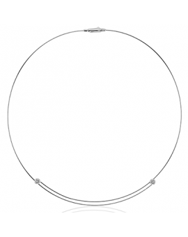 Necklace in 18k Gold with Diamonds