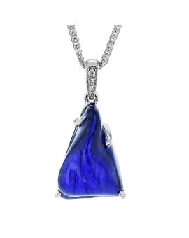 Color Pendant in 18k Gold with Diamonds