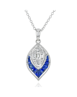 Color Pendant in 18k Gold with Diamonds