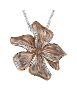 Pendant in 18k Gold with Diamonds