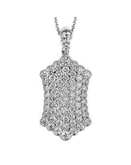 Pendant in 18k Gold with Diamonds