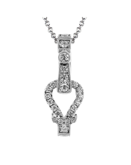 Pendant in 18k Gold with Diamonds