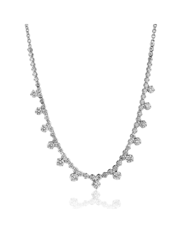 Necklace in 18k Gold with Diamonds