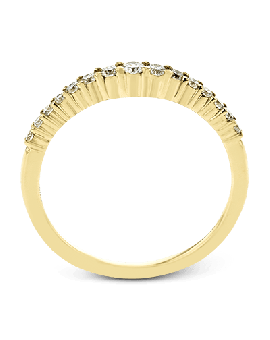 Right Hand Ring in 18k Gold with Diamonds