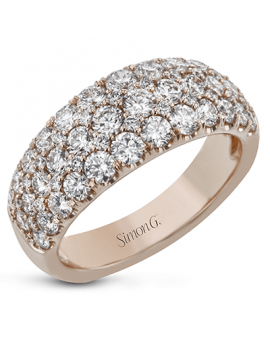 Anniversary Ring in 18k Gold with Diamonds