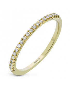 Engagement Ring in 18k Gold with Diamonds