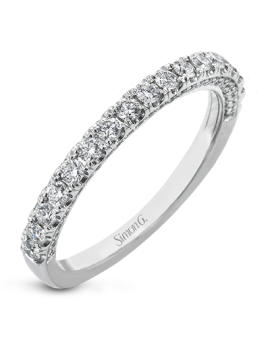 Engagement Ring in 18k Gold with Diamonds