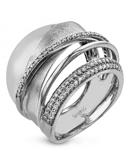 Right Hand Ring in 18k Gold with Diamonds