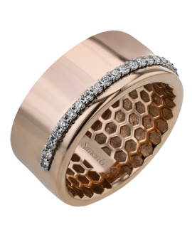 Right Hand Ring in 18k Gold with Diamonds