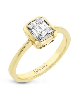 Right Hand Ring in 18k Gold with Diamonds