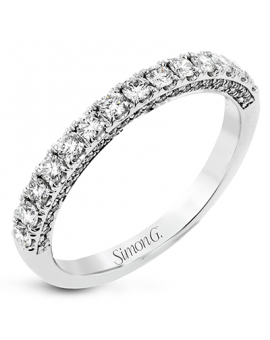 Engagement Ring in 18k Gold with Diamonds