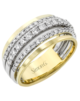 Right Hand Ring in 18k Gold with Diamonds