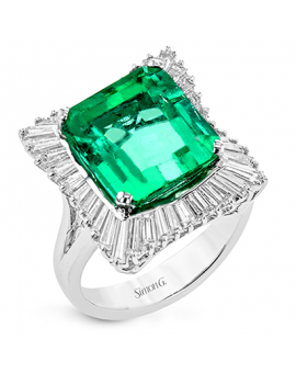 Color Ring in Platinum