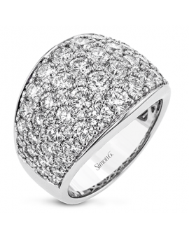 Anniversary Ring in 18k Gold with Diamonds