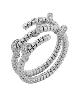 Right Hand Ring in 18k Gold with Diamonds