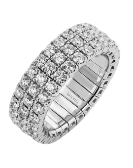 Right Hand Ring in 18k Gold with Diamonds