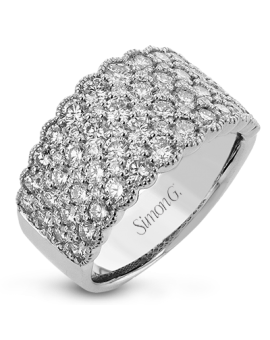 Right Hand Ring in 18k Gold with Diamonds