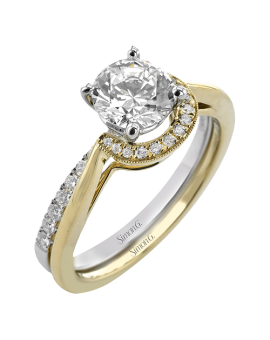 Wedding Set in 18k Gold with Diamonds