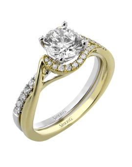 Wedding Set in 18k Gold with Diamonds