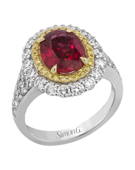 Color Ring in 18k Gold