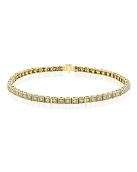 Bracelet in 18k Gold with Diamonds