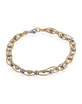 Bracelet in 18k Gold with Diamonds