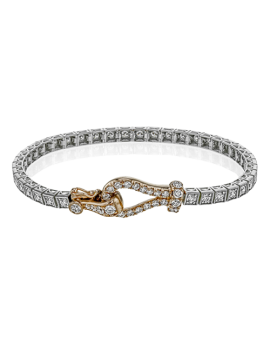 Bracelet in 18k Gold with Diamonds