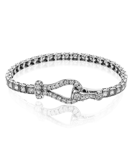 Bracelet in 18k Gold with Diamonds