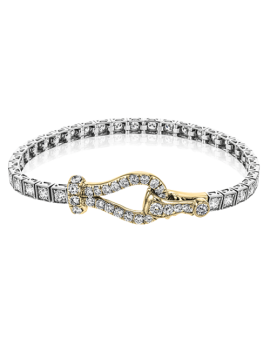 Bracelet in 18k Gold with Diamonds