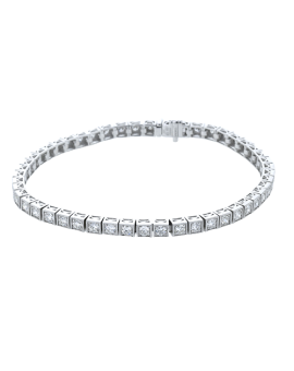 Bracelet in 18k Gold with Diamonds