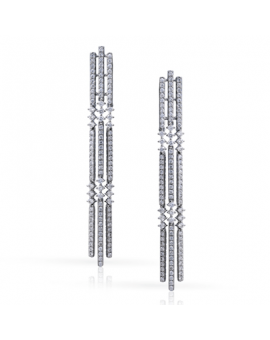 Earring in 18k Gold with Diamonds