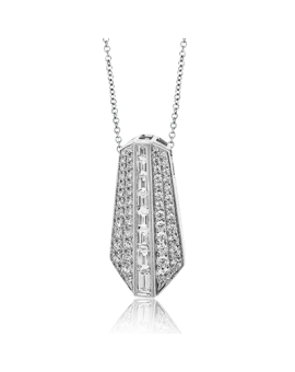 Pendant in 18k Gold with Diamonds