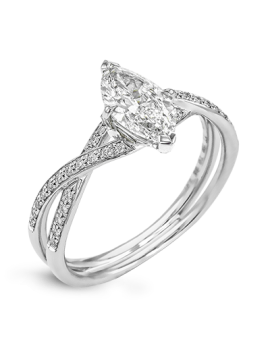 Wedding Set in 18k Gold with Diamonds