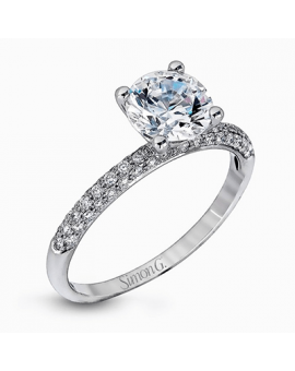 Wedding Set in 18k Gold with Diamonds