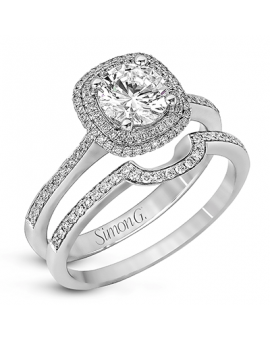 Wedding Set in 18k Gold with Diamonds