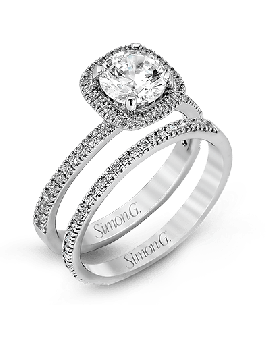 Wedding Set in 18k Gold with Diamonds