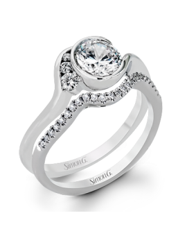 Wedding Set in 18k Gold with Diamonds