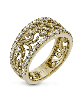 Right Hand Ring in 18k Gold with Diamonds