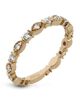 Right Hand Ring in 18k Gold with Diamonds