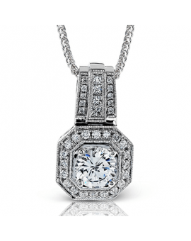 Pendant in 18k Gold with Diamonds