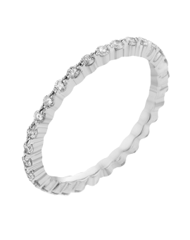 Right Hand Ring in 18k Gold with Diamonds