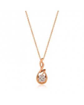 14K R/G PEND 0.15 DIA