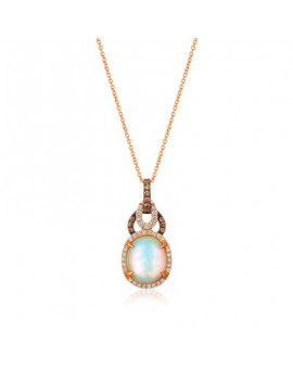 14K R/G PEND 0.43 DIA 2.60 OP |EW|